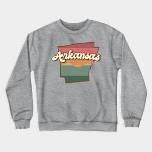 Arkansas Retro Crewneck Sweatshirt